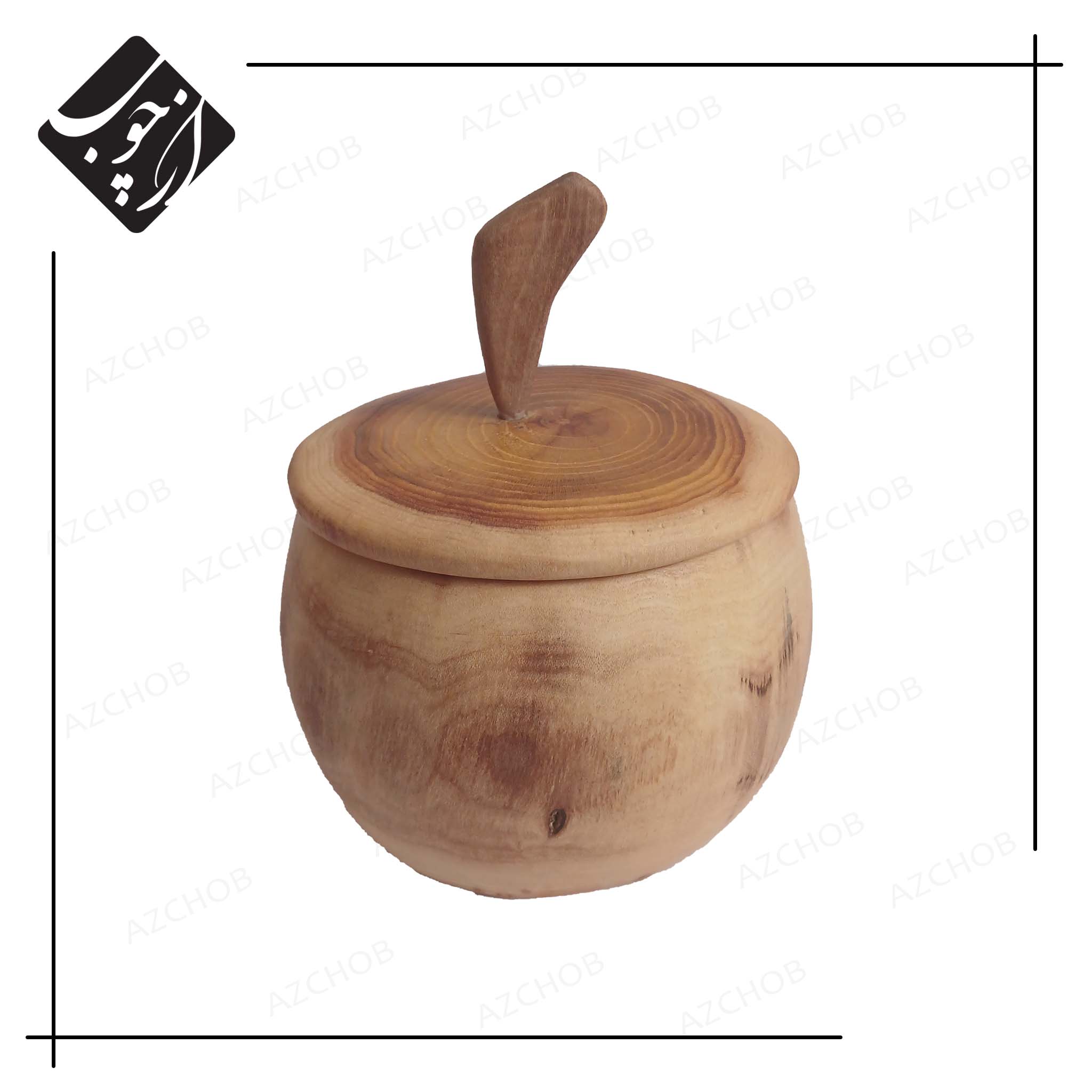 شکلات خوری چوبی – مدل دایره ای